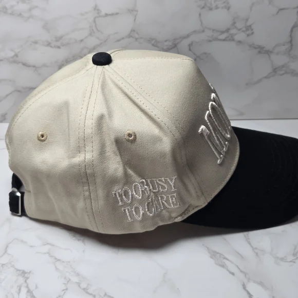 Beige and Black 'Mommin' Cap - Picture 2 of 5